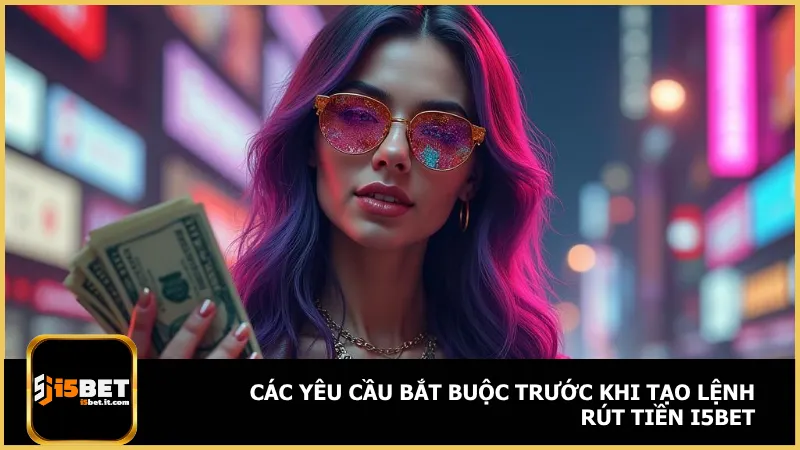 Rút Tiền I5Bet 1 Rút tiền i5Bet cần hoàn tất doanh thu cược, thông tin tài khoản khớp và số dư hợp lệ