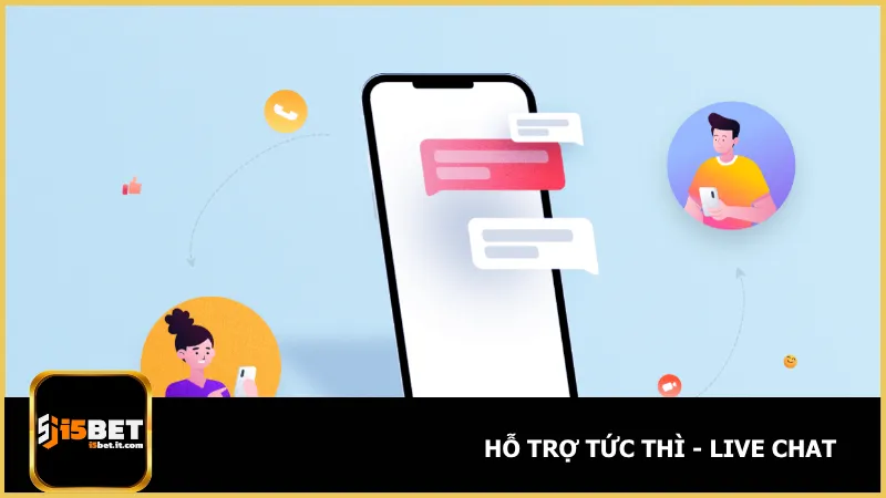 Liên Hệ 2 Live chat cũng là một kênh hỗ trợ người chơi tức thì