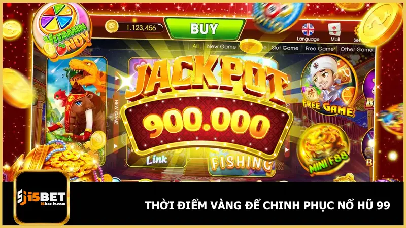 Ba khung giờ được đánh giá là có tỷ lệ nổ Jackpot cao nhất tại i5bet